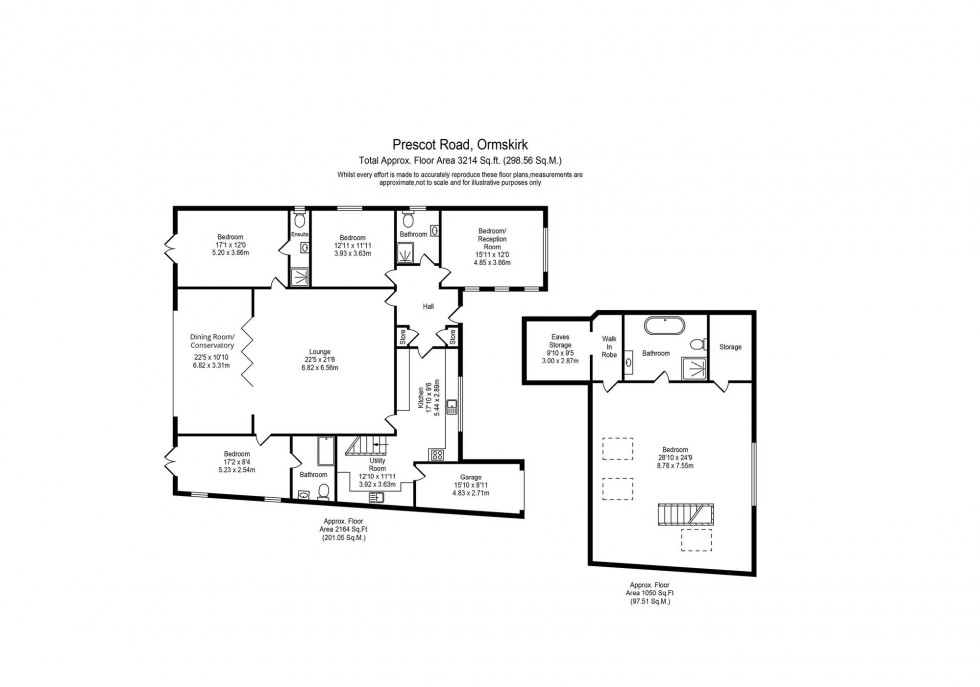 Floorplan for Prescot Road, Aughton, L39