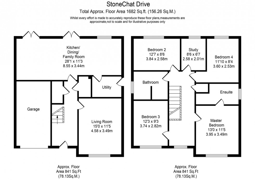 Floorplan for Stonechat Drive, Maghull, L31