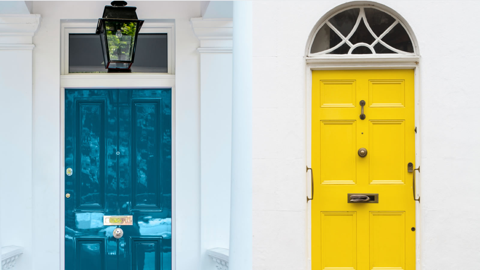 Blue? Or yellow door? Small changes to help sell your property!