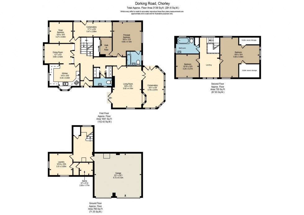 Floorplan for Dorking Road, Chorley, PR6