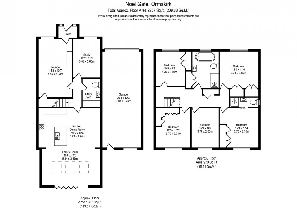 Floorplan for Noel Gate, Aughton, L39