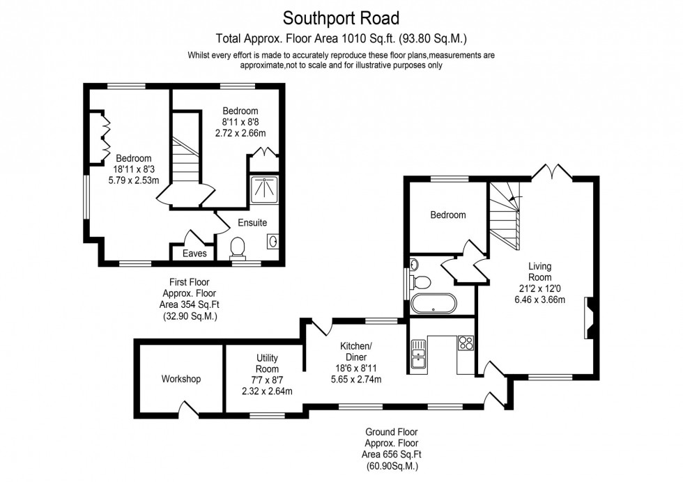 Floorplan for Southport Road, Lydiate, L31