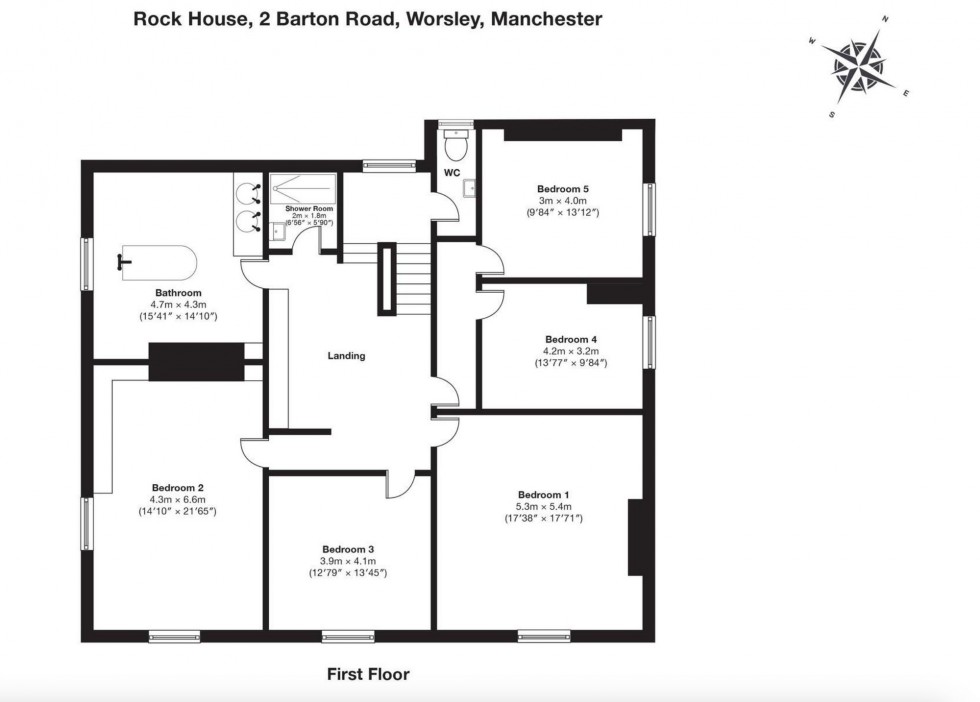 Floorplan for Barton Road, Worsley, M28
